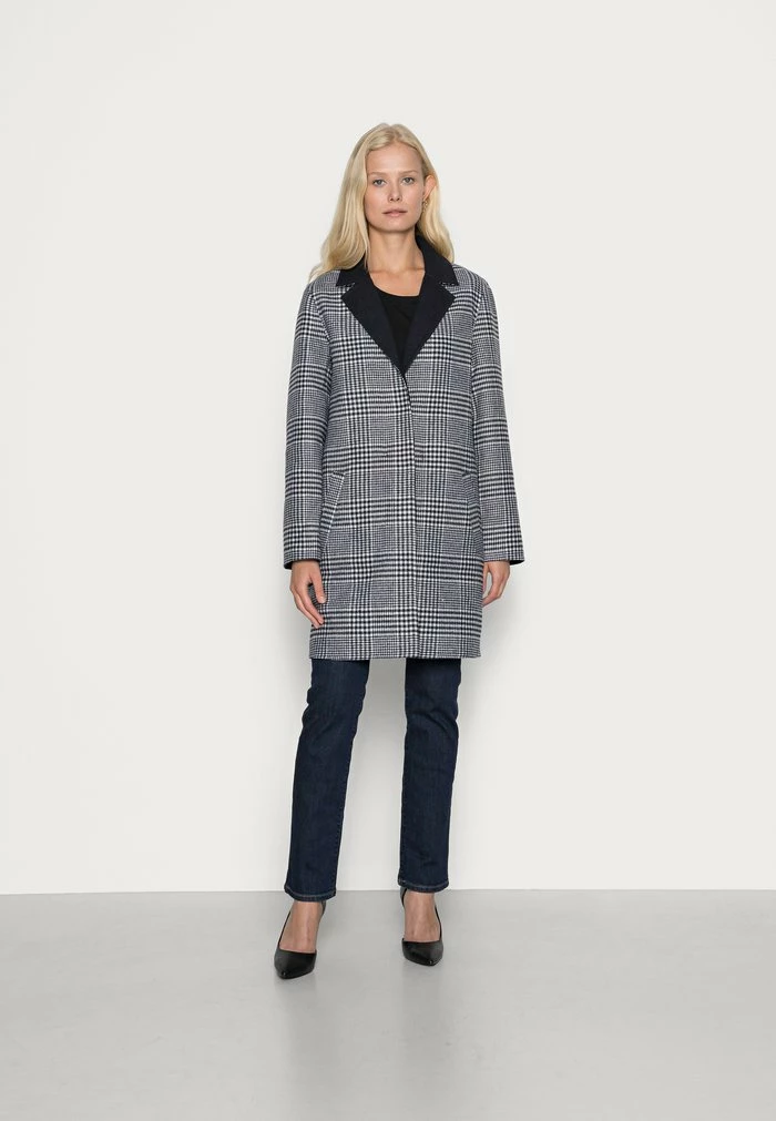 TOM TAILOR REVERSIBLE COAT - Classic Coat - Offwhite/navy 3 TOM TAILOR REVERSIBLE COAT - Classic Coat - Offwhite/navy