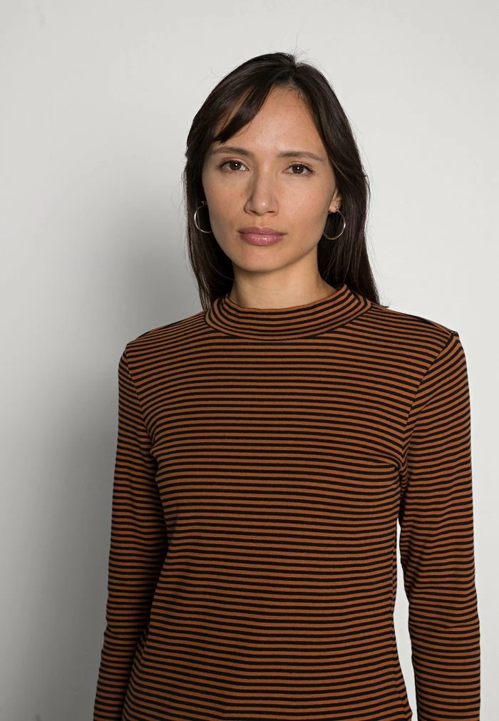 TOM TAILOR TURLTE NECK - Long Sleeved Top - Brown 7 TOM TAILOR TURLTE NECK - Long Sleeved Top - Brown - Image 5