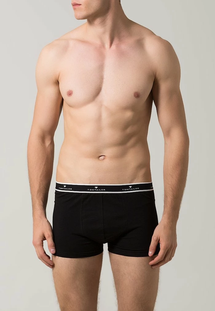 TOM TAILOR 2 PACK - Pants - Dark Grey Melange 4 TOM TAILOR 2 PACK - Pants - Dark Grey Melange - Image 3