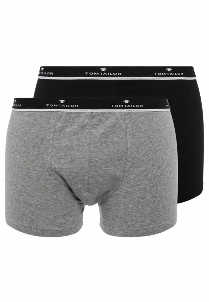 TOM TAILOR 2 PACK - Pants - Dark Grey Melange 5 TOM TAILOR 2 PACK - Pants - Dark Grey Melange - Image 4