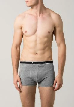 TOM TAILOR 2 PACK - Pants - Dark Grey Melange