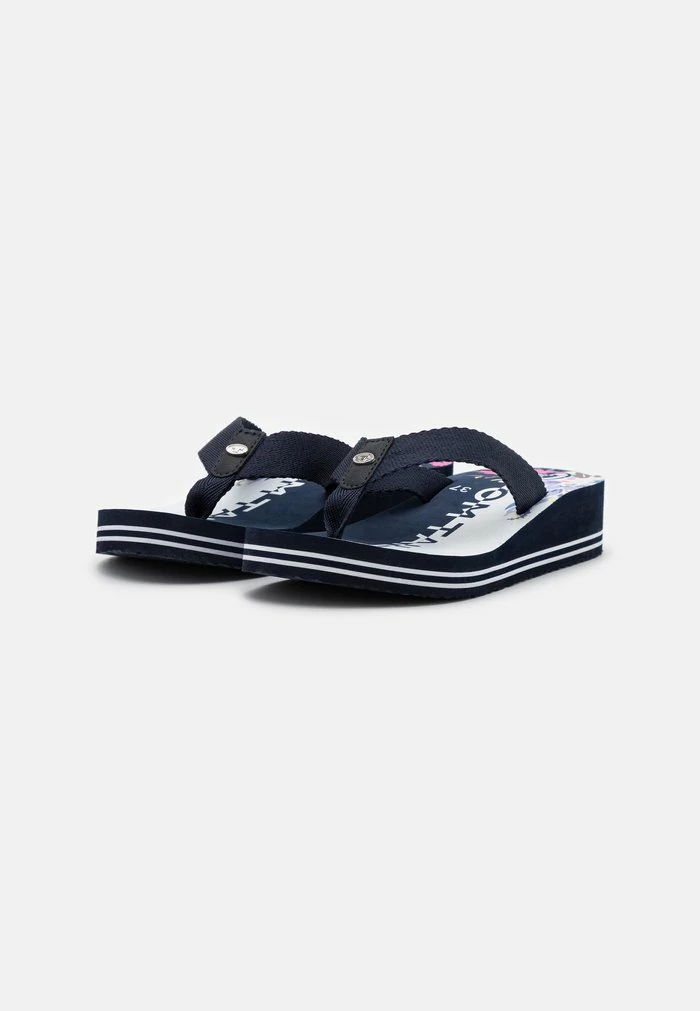 TOM TAILOR T-bar Sandals - Navy 5 TOM TAILOR T-bar Sandals - Navy - Image 3