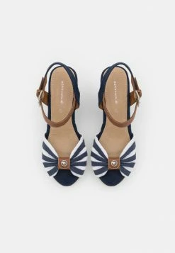 TOM TAILOR High Heeled Sandals - White/navy 11 TOM TAILOR High Heeled Sandals - White/navy -TOM TAILOR online store 8738f6ef55b2417eb4dbef896a655cbb