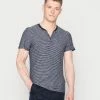TOM TAILOR STRIPED SERAFINO - Print T-shirt - Navy 1 TOM TAILOR STRIPED SERAFINO - Print T-shirt - Navy -TOM TAILOR online store 88073f52f4e349979b5d2a854d57f223