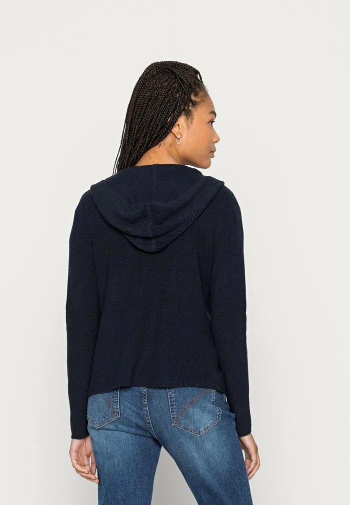 TOM TAILOR CARDIGAN WITH HOOD - Cardigan - Sky Captain Blue 5 TOM TAILOR CARDIGAN WITH HOOD - Cardigan - Sky Captain Blue - Image 3