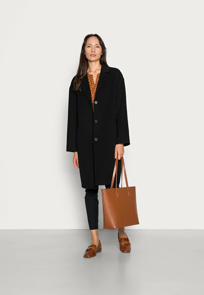 TOM TAILOR BUTTON PLACKET - Long Sleeved Top - Brown Leaf Design 4 TOM TAILOR BUTTON PLACKET - Long Sleeved Top - Brown Leaf Design - Image 2