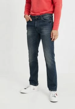 TOM TAILOR MARVIN - Straight Leg Jeans - Mid Stone Wash Denim Blue