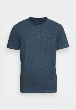 TOM TAILOR WASEHD HENLEY WITH POCKET - Basic T-shirt - Sky Captain Blue 10 TOM TAILOR WASEHD HENLEY WITH POCKET - Basic T-shirt - Sky Captain Blue -TOM TAILOR online store 8d9d1efe1cd04c8e93ce5bc115911065