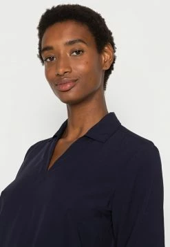 TOM TAILOR BLOUSE MODERN SHAPE - Blouse - Navy Midnight Blue 11 TOM TAILOR BLOUSE MODERN SHAPE - Blouse - Navy Midnight Blue -TOM TAILOR online store 8da6366409e04a6c83a86df25d0c8853
