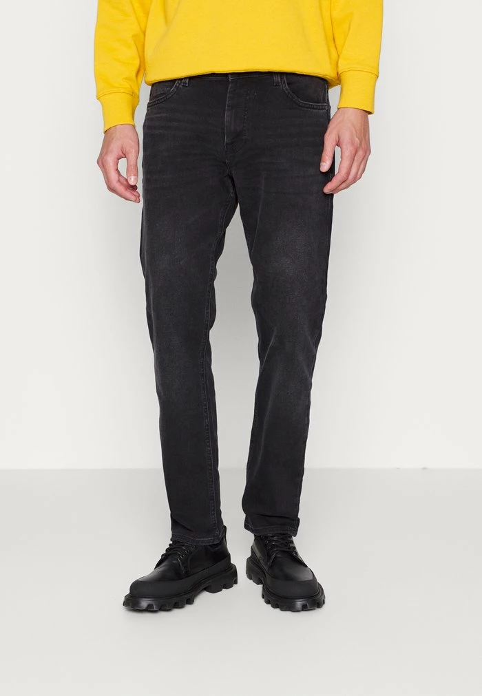TOM TAILOR TRAD - Straight Leg Jeans - Dark Stone Black Denim 3 TOM TAILOR TRAD - Straight Leg Jeans - Dark Stone Black Denim