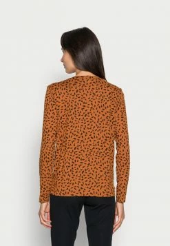 TOM TAILOR BUTTON PLACKET - Long Sleeved Top - Brown Leaf Design 9 TOM TAILOR BUTTON PLACKET - Long Sleeved Top - Brown Leaf Design -TOM TAILOR online store 8f342b52d5754b54ac9cbeffa3d9b191