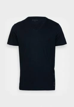 TOM TAILOR V NECK TEE 2 PACK - Basic T-shirt - Dark Blue