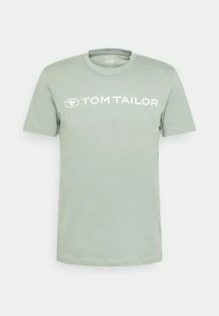 TOM TAILOR CREWNECK LOGO - Print T-shirt - Dark Smoke Green 10 TOM TAILOR CREWNECK LOGO - Print T-shirt - Dark Smoke Green -TOM TAILOR online store 8fa9ff0828ee4f03a3a1506927b8e62b