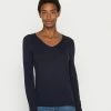 TOM TAILOR BASIC V NECK - Jumper - Navy Midnight Blue 1 TOM TAILOR BASIC V NECK - Jumper - Navy Midnight Blue -TOM TAILOR online store 8fe8d337f9f347ac8dcd28038109dfa4