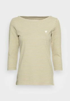 TOM TAILOR LONGSLEEVE STRIPED - Long Sleeved Top - Green Thinner 10 TOM TAILOR LONGSLEEVE STRIPED - Long Sleeved Top - Green Thinner -TOM TAILOR online store 9033ef72afd745fea0cbdc5cd3c49b85