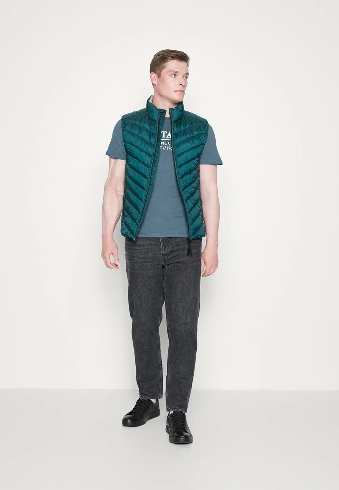 TOM TAILOR Print T-shirt - China Blue 4 TOM TAILOR Print T-shirt - China Blue - Image 2