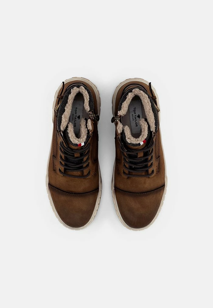 TOM TAILOR Lace-up Ankle Boots - Whisky 6 TOM TAILOR Lace-up Ankle Boots - Whisky - Image 4