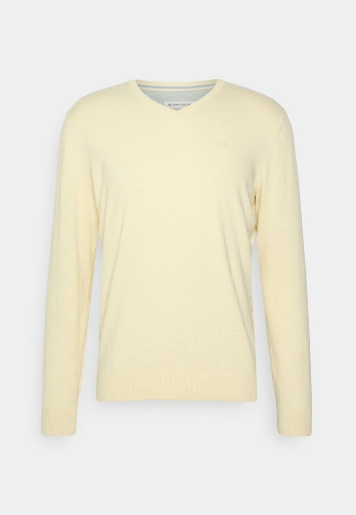 TOM TAILOR BASIC - Jumper - Yellow Melange 6 TOM TAILOR BASIC - Jumper - Yellow Melange - Image 4