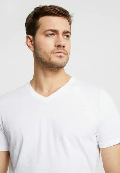 TOM TAILOR V NECK TEE 2 PACK - Basic T-shirt - White -TOM TAILOR online store 93e824445335485f9571e2c8441f3b13