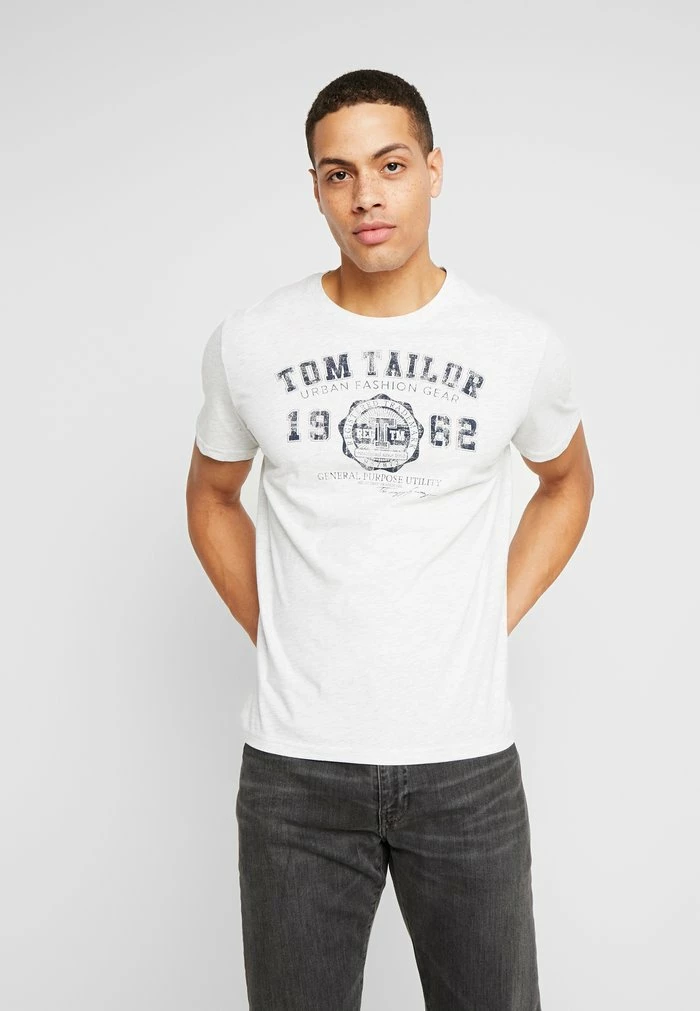 TOM TAILOR BASIC T-SHIRT 3 PACK - Print T-shirt - Blue 5 TOM TAILOR BASIC T-SHIRT 3 PACK - Print T-shirt - Blue - Image 3