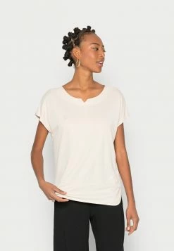 TOM TAILOR FABRIC MIX - Blouse - Light Cashew Beige