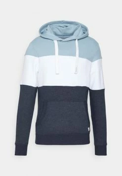 TOM TAILOR CUTLINE HOODIE - Hoodie - Calm Cloud Blue -TOM TAILOR online store 95e9541380394e0ea41ca14078363afd