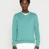 TOM TAILOR BASIC - Jumper - Salvia Green Melange 2 TOM TAILOR BASIC - Jumper - Salvia Green Melange -TOM TAILOR online store 96c725e5d9d84078b312a1018f59ac95
