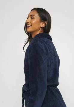 TOM TAILOR X-MAS BATHROBE - Dressing Gown - Blue Dark Solid 12 TOM TAILOR X-MAS BATHROBE - Dressing Gown - Blue Dark Solid -TOM TAILOR online store 9865b23f65d54531ae21800fb03fbb48