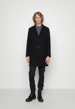 TOM TAILOR Classic Coat - Black