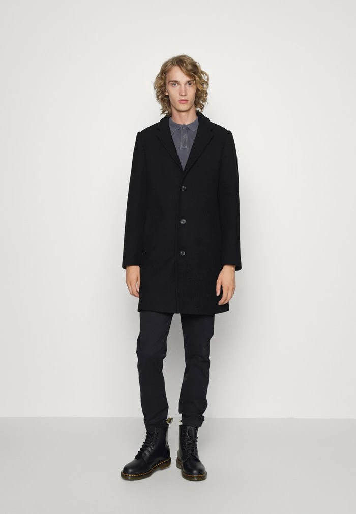 TOM TAILOR Classic Coat - Black 3 TOM TAILOR Classic Coat - Black