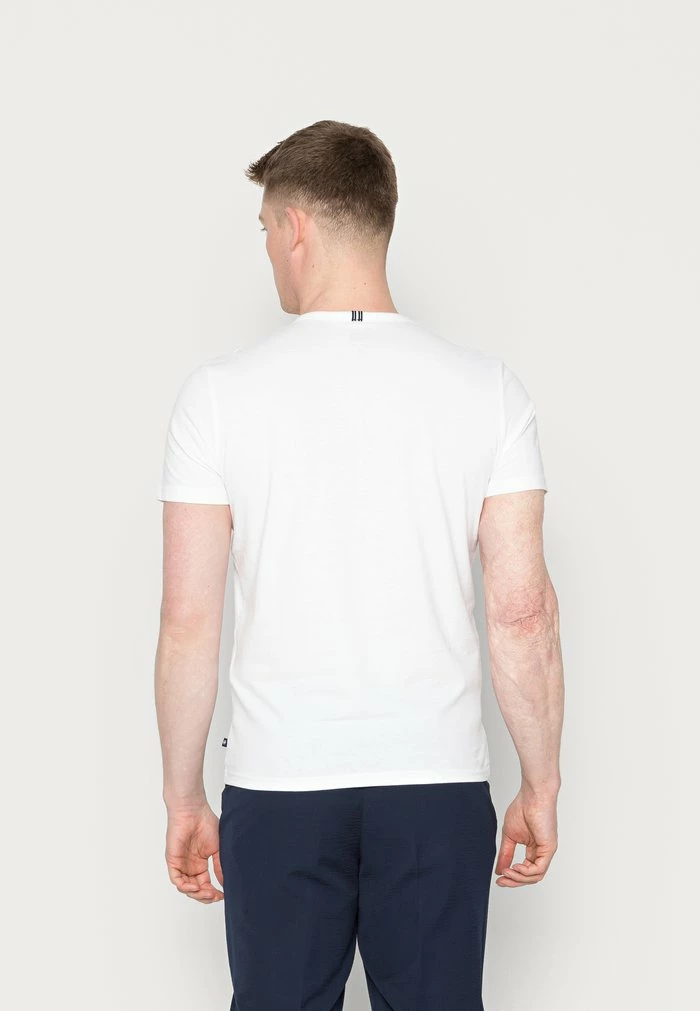 TOM TAILOR PEACHED CREWNECK - Basic T-shirt - White 5 TOM TAILOR PEACHED CREWNECK - Basic T-shirt - White - Image 3
