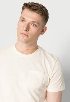 TOM TAILOR COOLMAX - Basic T-shirt - Soft Buttercream 11 TOM TAILOR COOLMAX - Basic T-shirt - Soft Buttercream -TOM TAILOR online store 9abcb2e02a9f4315b9c6f36acb1e89de