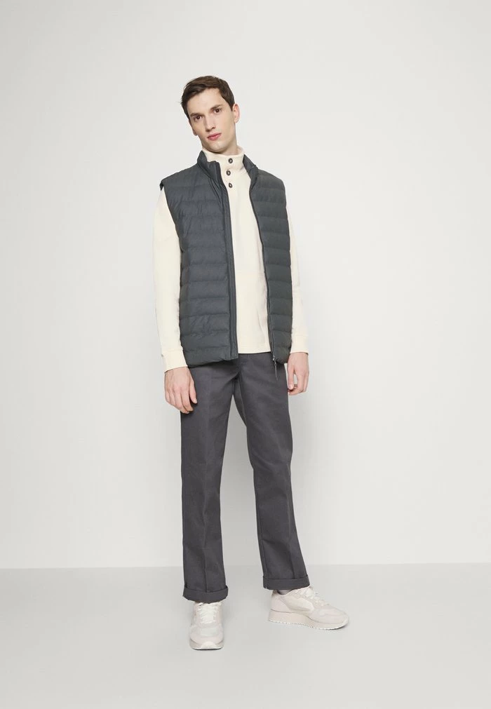 TOM TAILOR TROYER WITH PLACKET - Sweatshirt - Soft Buttercream 4 TOM TAILOR TROYER WITH PLACKET - Sweatshirt - Soft Buttercream - Image 2