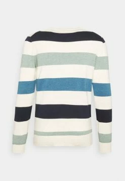 TOM TAILOR Jumper - Beige Green Blue Knit -TOM TAILOR online store 9bc359a9084741c4b6e241bbd333721f