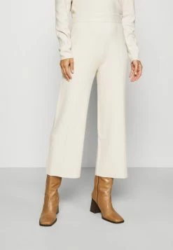 TOM TAILOR PANTS CULOTTE - Trousers - Smooth Light Sand Melange