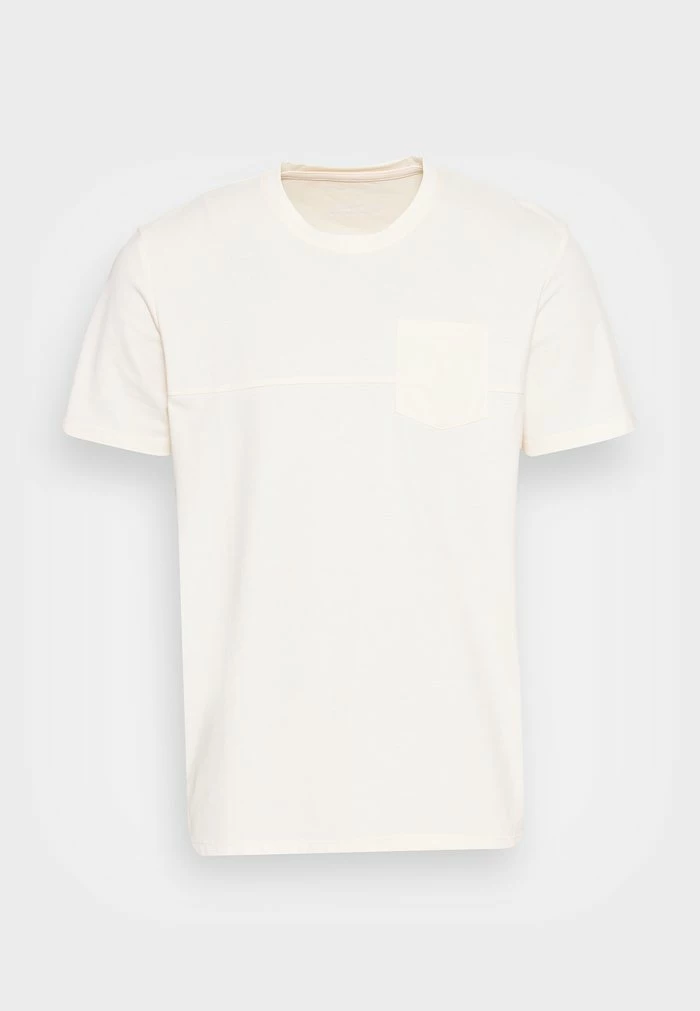 TOM TAILOR COOLMAX - Basic T-shirt - Soft Buttercream 6 TOM TAILOR COOLMAX - Basic T-shirt - Soft Buttercream - Image 4