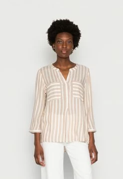 TOM TAILOR Blouse - Beige/offwhite