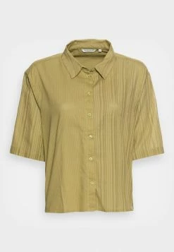 TOM TAILOR BLOUSE TONAL STRIPE MIX - Blouse - Moderate Olive 10 TOM TAILOR BLOUSE TONAL STRIPE MIX - Blouse - Moderate Olive -TOM TAILOR online store a033af01f44b4792afeb7f302a36d63a