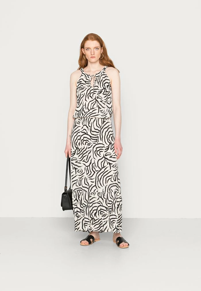 TOM TAILOR AMERICAN NECKLINE DRESS - Maxi Dress - Beige 4 TOM TAILOR AMERICAN NECKLINE DRESS - Maxi Dress - Beige - Image 2