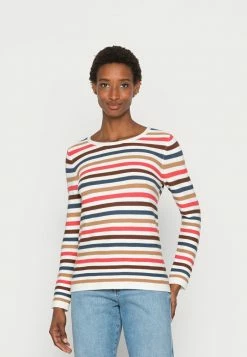 TOM TAILOR NEW OTTOMAN - Jumper - Pink Multicolor