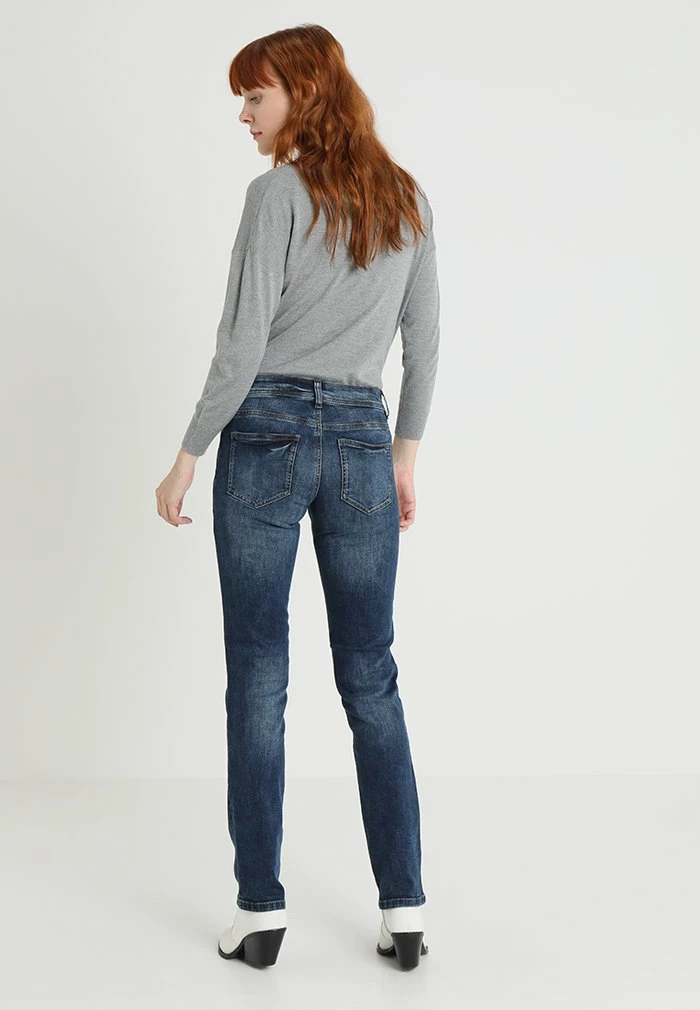 TOM TAILOR ALEXA - Straight Leg Jeans - Mid Stone Wash Denim Blue 5 TOM TAILOR ALEXA - Straight Leg Jeans - Mid Stone Wash Denim Blue - Image 3