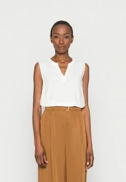 TOM TAILOR SLEEVELESS - Blouse - Whisper White