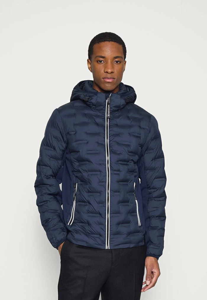 TOM TAILOR HYBRID WITH HOOD - Winter Jacket - Sky Captain Blue 3 TOM TAILOR HYBRID WITH HOOD - Winter Jacket - Sky Captain Blue