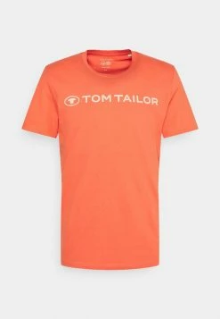 TOM TAILOR CREWNECK LOGO - Print T-shirt - Soft Peach Orange 10 TOM TAILOR CREWNECK LOGO - Print T-shirt - Soft Peach Orange -TOM TAILOR online store a5d09144563c419d8399bd347738a151