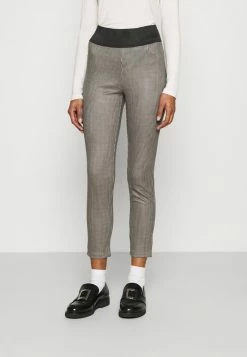 TOM TAILOR Trousers - Navy Houndstooth