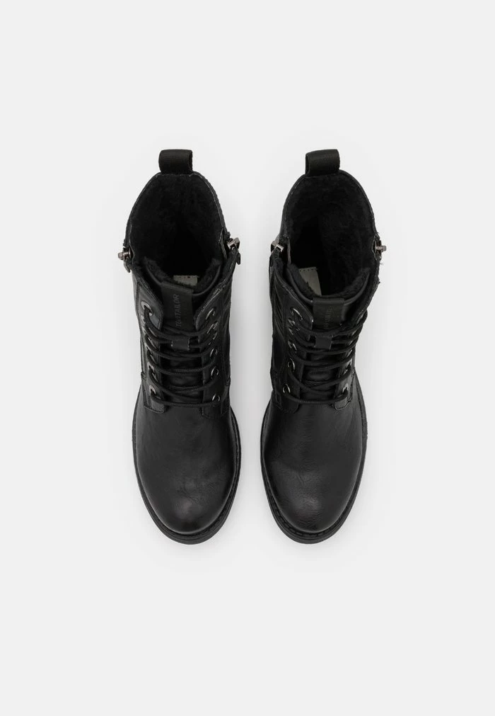 TOM TAILOR Lace-up Ankle Boots - Black 8 TOM TAILOR Lace-up Ankle Boots - Black - Image 6