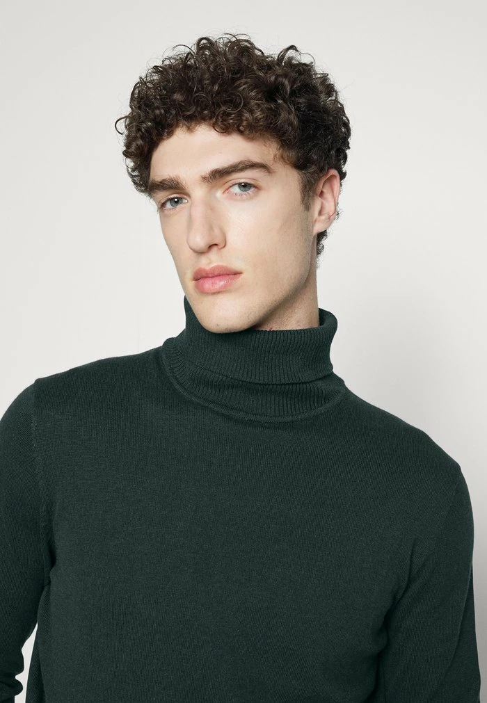 TOM TAILOR Jumper - Dark Gable Green Melange 7 TOM TAILOR Jumper - Dark Gable Green Melange - Image 5