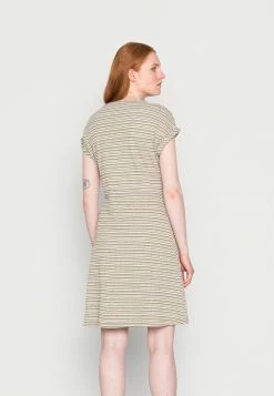TOM TAILOR COLORFUL DRESS - Day Dress - Olive Green Structure -TOM TAILOR online store a766938b35704c88bb9648f80e3404ee