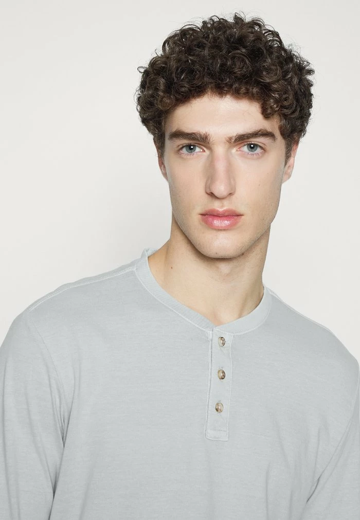 TOM TAILOR WASHED LONGSLEEVE - Long Sleeved Top - Rough Grey 6 TOM TAILOR WASHED LONGSLEEVE - Long Sleeved Top - Rough Grey - Image 4