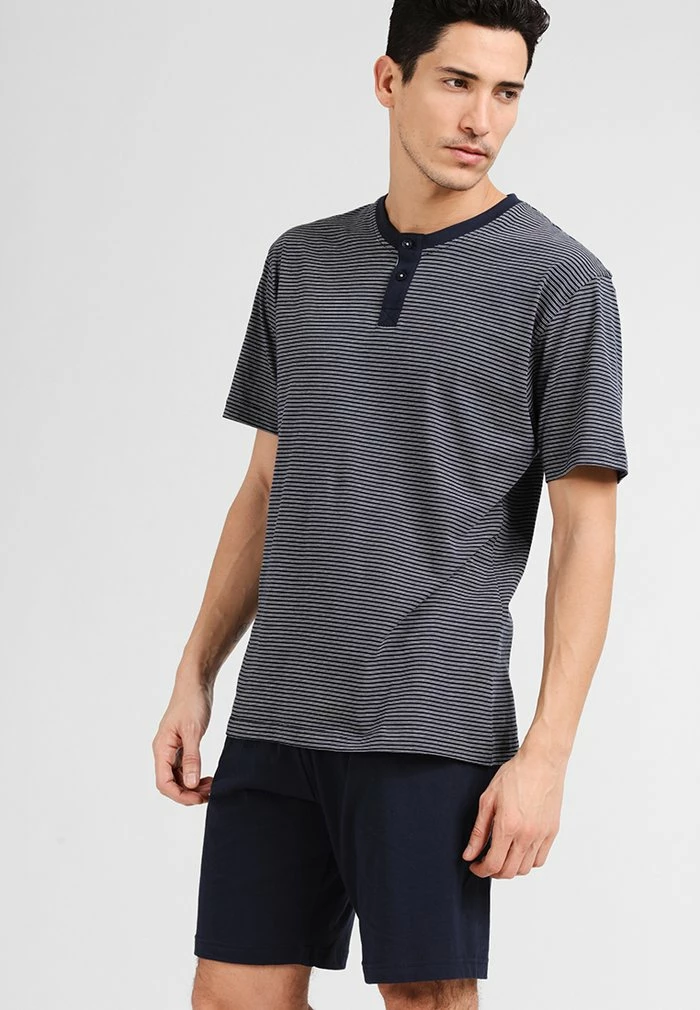 TOM TAILOR SET - Pyjama Set - Blue Dark 2 TOM TAILOR SET - Pyjama Set - Blue Dark